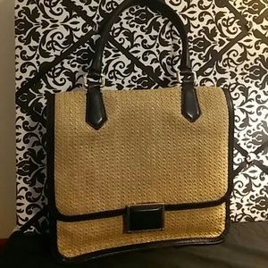 Marc by Marc Jacobs Woven Straw Handbag